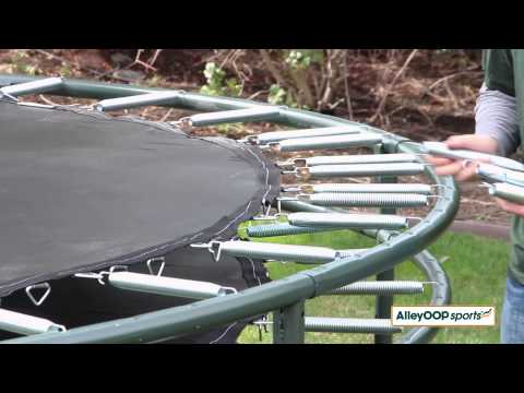 AlleyOOP DoubleBounce Installation Video (Part 2)- JumpSport Trampolines