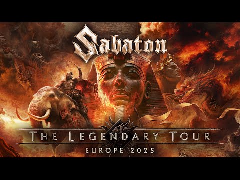 SABATON announcing THE LEGENDARY TOUR 2025!