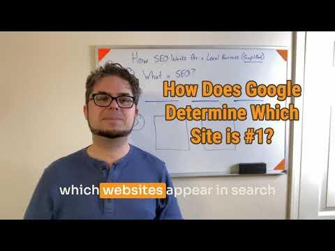 How Does Google Determine Which Site is #1?