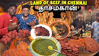 🔴Dhasamakan Craziest Beef Street Foods in Chennai #shorts #live