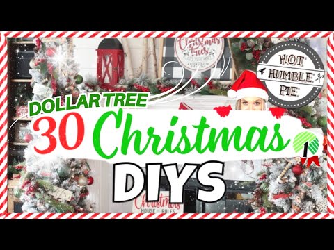 30 BEST BUDGET FRIENDLY CHRISTMAS CRAFTS | DOLLAR TREE DIY Christmas Home Decor