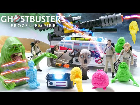 Ghostbusters Frozen Empire Toy Challenge | Can We Catch EVERY Ghost?