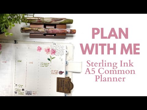 PLAN WITH ME // Sterling Ink A5 Common Planner // Nov 11-17, 2024