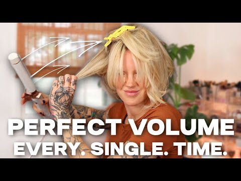 HOW TO STYLE YOUR HAIR WITHOUT HOT ROLLERS BUT GET THE SAME VOLUME AND STYLE