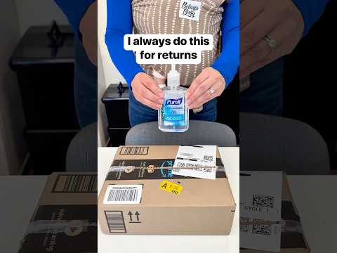 Easy way to remove personal info from shipping labels #Returns #onlineshopping #shipping