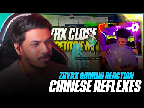 India's FASTEST Chinese Reflex Player ZHYRX Gaming Gameplay Reaction