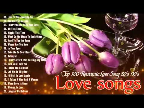 Best Beautiful Love Songs Of 80's 90's 💞 Romantic Love Songs About Falling In Love