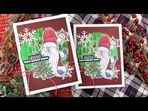 Merry Good Gnome Cards | AmyR 2023 Holiday Card Series #3