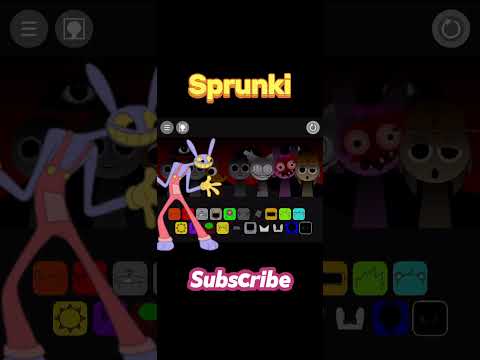 Sprunki #anime #games #animation #sprunkiincredibox #art #shortvideo #shorts #scarygaming #jax