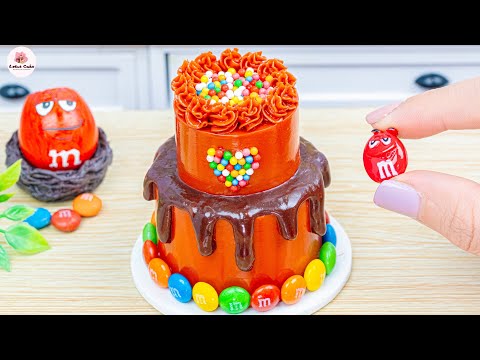 Beautiful Miniature Colorful Cake 🌈 Miniature Amazing Chocolate cake with sprinkles | Lotus Cakes