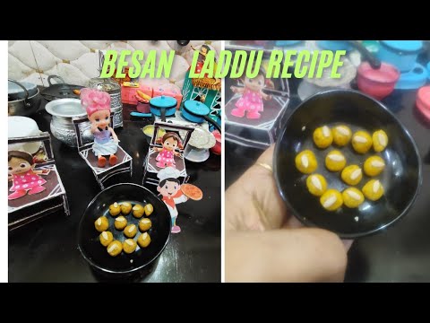 Miniature Besan Laddu Recipe😋 Very Yammy||Halwai जैसे बेसन के लडडू||#besanladdurecipe #besanladdoo,