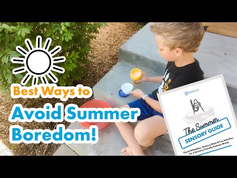 5 Must Try Summer Sensory Activities