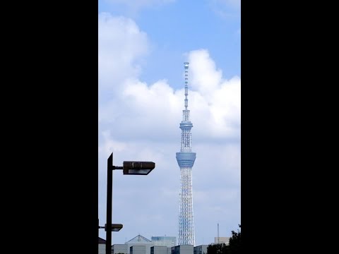 東京スカイツリーを撮ってみた。