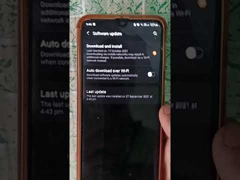 Samsung galaxy M30s new software update