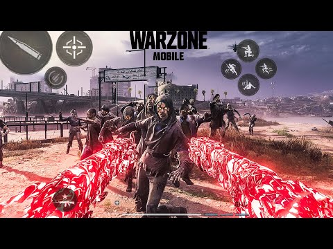 COD WARZONE MOBILE ZOMBIES MODE 100FPS ANDROID