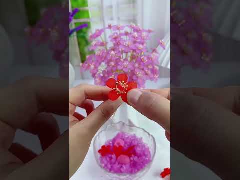 Handmade diy beads flowers #handmade #diy #beads #flowers #handmadegifts #homedecor #diybeads #gift