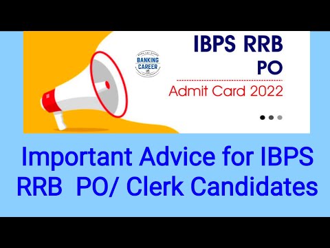 About IBPS RRB PO Result, Admit Card