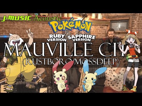 "Mauville City" (Pokemon Ruby & Sapphire) LIVE Jazz Cover // J-MUSIC Pocket Band