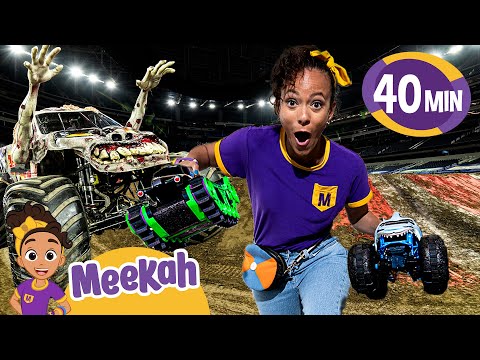 Meekah's Monster Truck Play Day | Vehicles With Meekah's | Educational Videos for Kids | Meekah