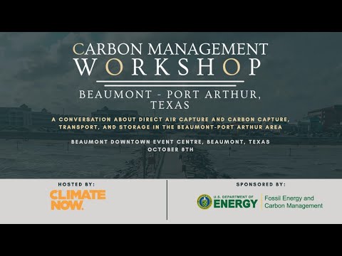 Carbon Management Workshop - Beaumont