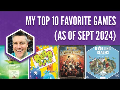 My Top 10 Favorite Games as of September 2024