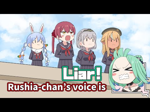 Marine confessing【Animated Hololive/Eng sub】【Rushia/Marin/Pekora/Noel/Flare】