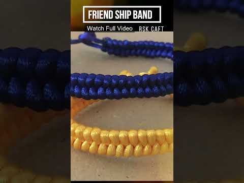 How to Make a Bracelet | Friendship band |DIY Wrist Band for boys |Bracelet  #shorts