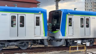 【野田線 アーバンパークライン新型車両 甲種輸送】東武80000系81501F  81502F