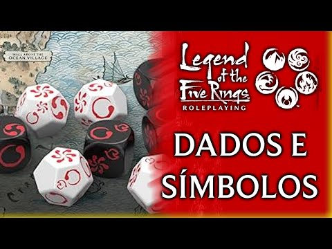 DADOS E SÍMBOLOS - LENDA DOS CINCO ANÉIS (ed5)