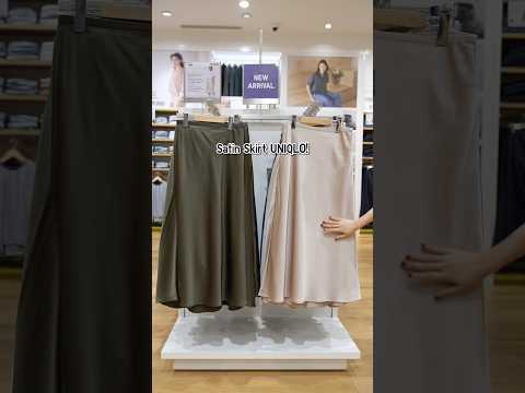 Satin Skirt UNIQLO!