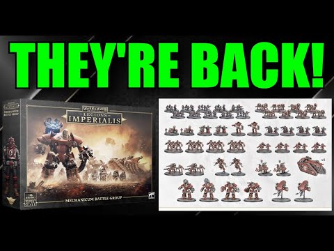 Ask & You Shall RECEIVE...the Return of Horus Heresy Thursdays KICK OFF with a Bang! Epic Mechanicum