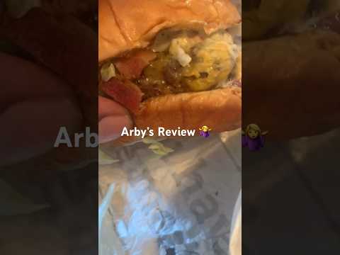 Arby’s Wagyu Burger Review #wagyu #arbys #burger #liviejaycooks99