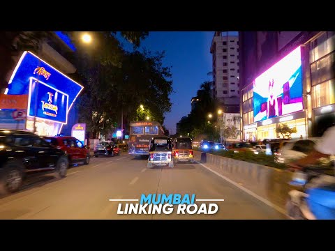 4K Drive on Linking Rd, Bandra | Bollywood Actors Favourite Shopping Street