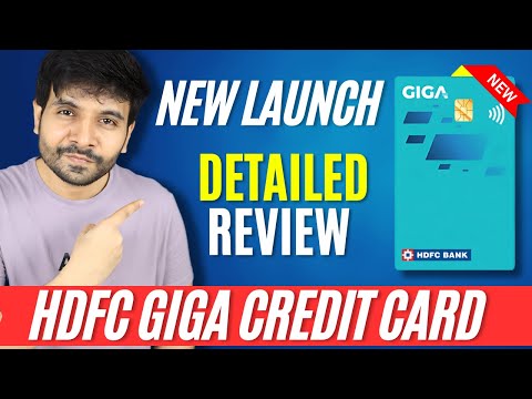 HDFC Giga Credit Card Launched | Detailed Review