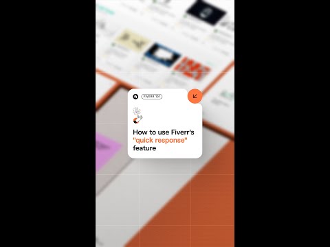 How to keep up your response rate on Fiverr #fiverr #shorts #fiverrfeature