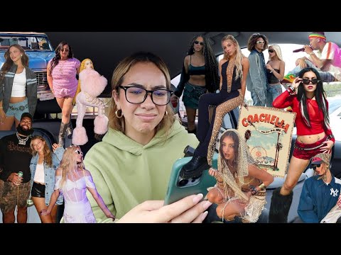 reviewing Coachella 2024 fashion! *Tara Yummy, Alix Earle, Hailey Bieber*