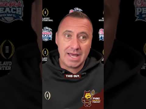 Steve Sarkisian PRAISES Arizona State's Cam Skattebo