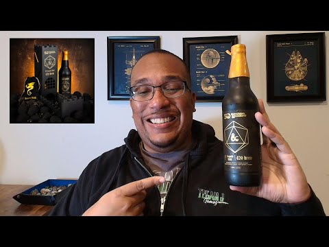 Dragons Milk D20 Brew Review (Dungeon & Dragons 50th anniversary Beer by New Holland Brewery)