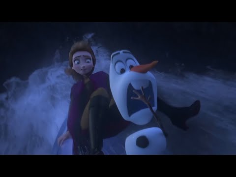 La Reine des Neiges 2 - Anna et Olaf sont emportés dans la Rivière