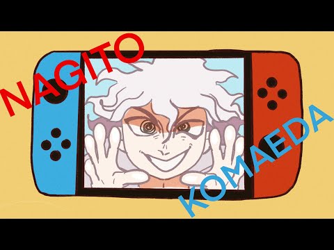 Nagito komaeda on the Nintendo switch