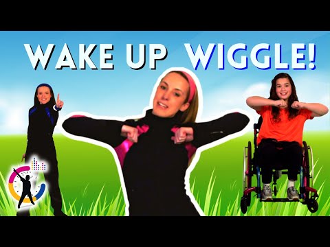 Wake Up Song for Kids | Wiggle Song for Preschool | Wake up song for students | 1 Minute Brain Break