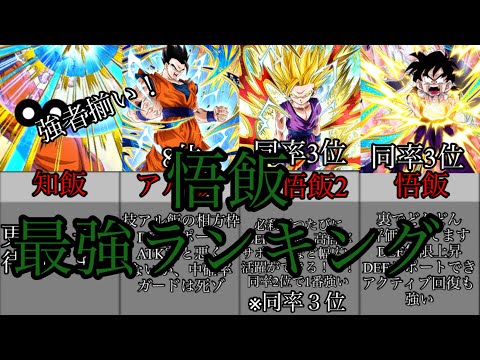 【ドッカンバトル】悟飯最強ランキング