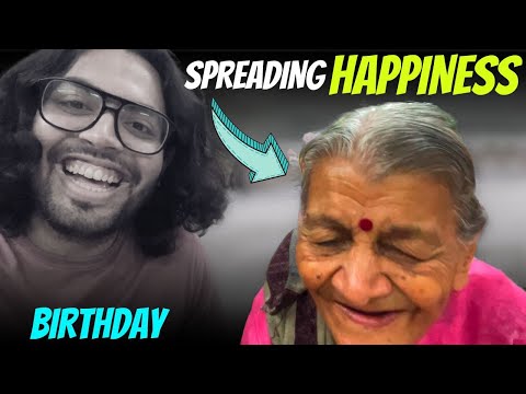 I MADE THEM SMILE 😃 !!! Birthday Vlog 2023 | Mumbai | Neeraj