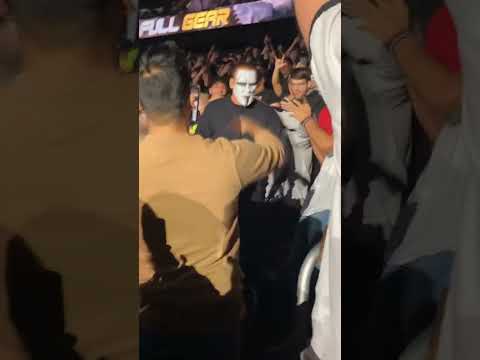 Sting in the crowd #aewfullgear #aewfullgear2022