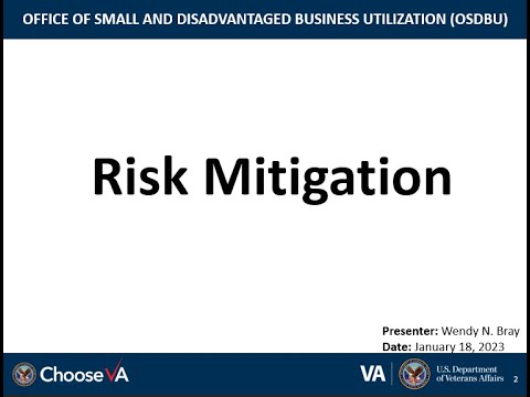 Risk Mitigation