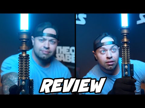 The Best Neopixel Lightsaber I've Ever Reviewed - Obi-Wan Kenobi IV Weathered - THEORY SABERS