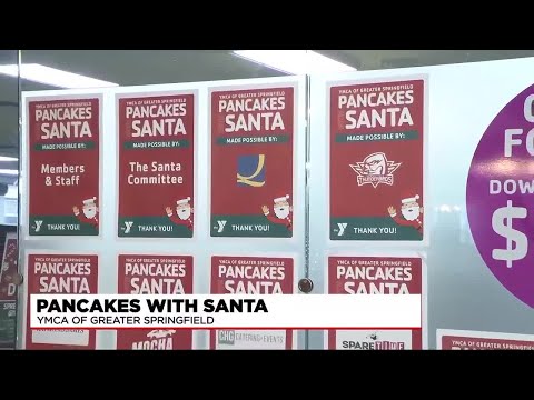 YMCA has pancakes with Santa in Springfield