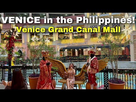 Venice Mall in the Philipines! Most Instagrammable Mall in Taguig, Metro Manila | November 2024