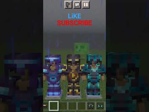 MINECRAFT 3 God armor #minecraftnews