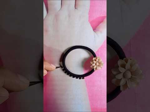 Easy rubber band mehndi design trick #mehndi #trending #youtubeshorts #shorts